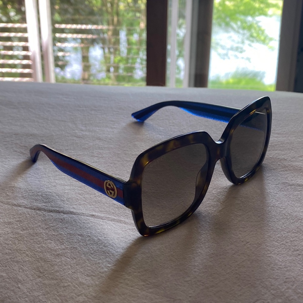 Gently used but still in great condition. Sunglasses only.